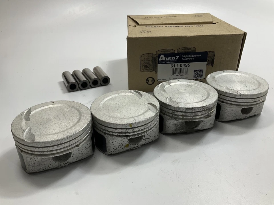 Juego de pistones de motor automático 7 611-0495 (estándar) para Kia Soul 2010-2011 1,6 L-L4 Foto 1 de 4