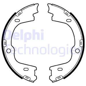 Jeu de sabots de frein, frein de stationnement pour HYUNDAI:H-1 Cargo,H-1 Travel,H300 Cargo Neuf - Photo 1/2