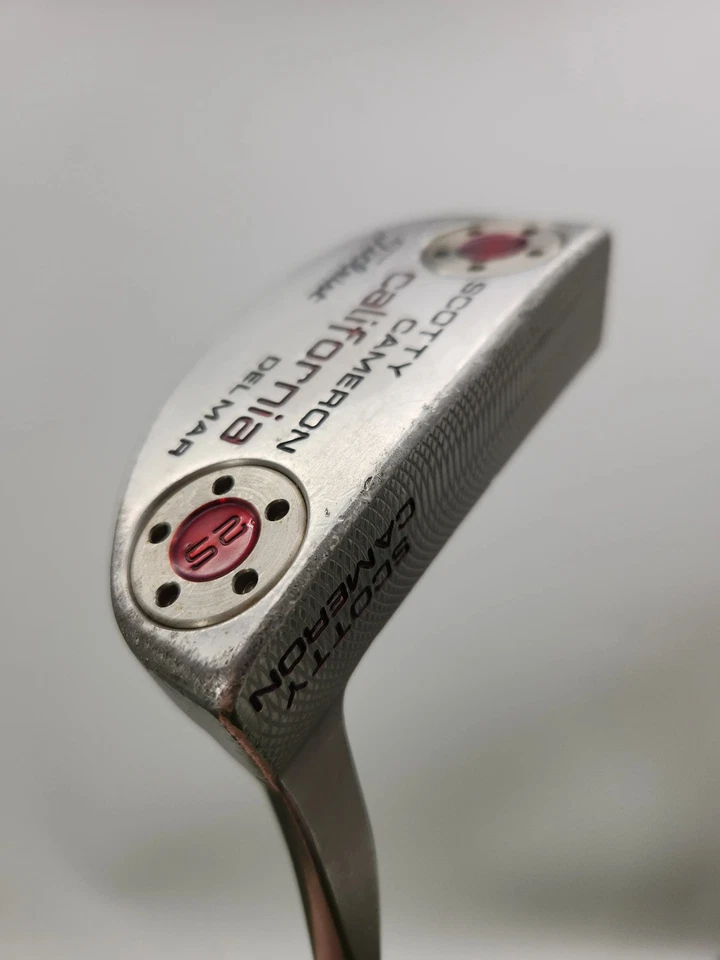 SCOTTY CAMERON CALIFORNIA SEA MIST DEL MAR PUTTER 31.5" BUENO Foto 1 de 4