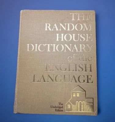 Vintage 1970 Random House Dictionary of the English Language Unabridged Version - Image 1 of 4