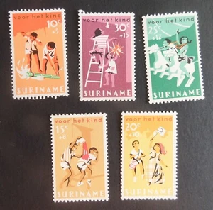 Suriname 1966 Child Welfare SG598/602 MNH UM unmounted mint - Imagen 1 de 1