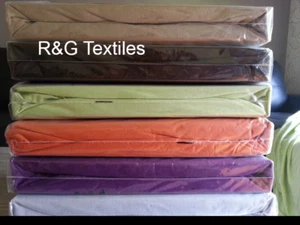 King Bed Jersey fitted sheet 100% cotton-premium quality soft 27cm deep - Picture 1 of 7