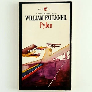 Pylon by William Faulkner Vintage 1968 Classic VTG Paperback Book - Foto 1 di 4