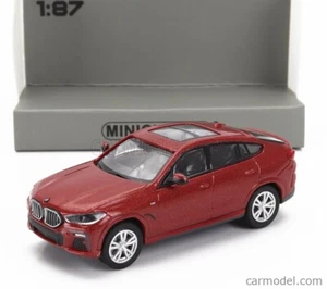 MINICHAMPS 870 020522 BMW X6 (2020) in RED model is PLASTIC - HO or 1:87 scale - Picture 1 of 4