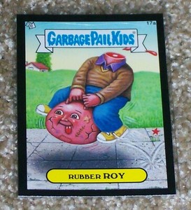 GPK 2012 Brand-New Series 1 - BLACK Border, Parallel Card #17a Rubber ROY - BNS1