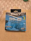 Sony DVD-RW 2-Pack 120 Min 4.7 GB/Go Re-Writable Speed 1x - 4x Blank Discs 