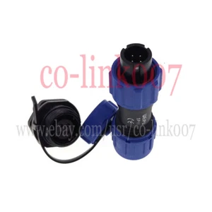 WEIPU SP11 4Pin Electrical Wire Cable Connector,Circular Waterproof Plug Socket - Picture 1 of 9