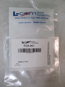 (QTY. 97) L-COM FOA-801 LC FIBER OPTIC COUPLER, SINGLE/MULTIMODE NEW - Picture 1 of 3