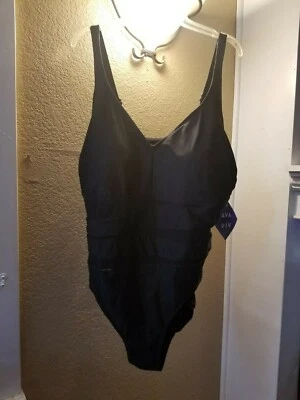 Traje de baño para mujer AVA & VIV Plus 26W inserción de malla nuevo con etiquetas Foto 1 de 3