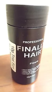 KERATIN HAIR LOSS CONCEALER FINALLY HAIR BUILDING FIBERS USA TESTER TRAVEL SIZE - Picture 1 of 11