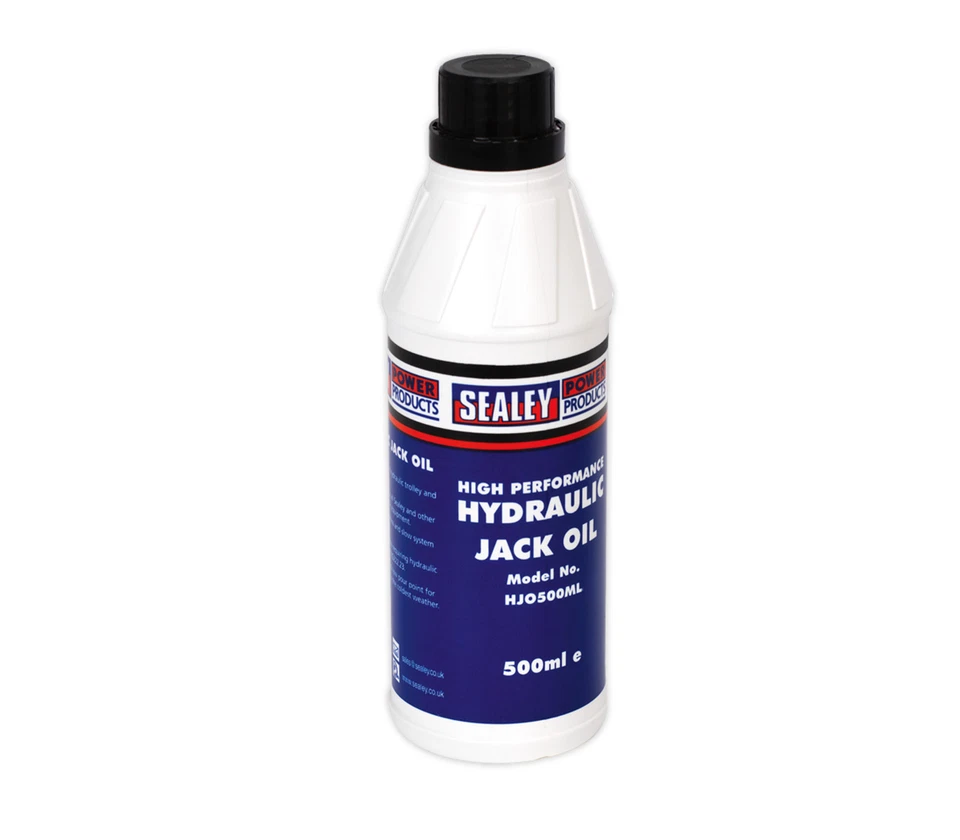 Sealey Hydraulic Jack Oil 500ml Quality Jack Oil For Trolley Bottle Jacks Cranes - Image 1 of 1