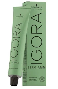 Schwarzkopf Igora Zero AMM Permanent Color #6-23 Dark Blonde Ash Matte, 2 oz - Picture 1 of 3