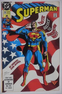 Superman #53 prima apparizione Sons of Liberty DC Comics 1991 - Foto 1 di 2