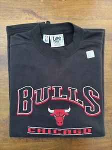Felpa Chicago Bulls uomo XXL Lee Sport vintage anni 90 NBA basket pullover - Foto 1 di 5