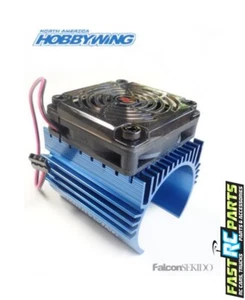 Hobbywing Traxxas Heat Sink Combo motor cooling fan C4 HWI86080130 - Picture 1 of 1
