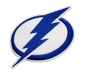 NHL Logo NHL Hockey Tampa Bay Lightning Embroidered Iron On Patch Stanley Cup - Picture 1 of 4