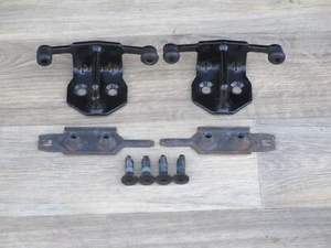 99-04 MUSTANG COBRA CONVERTIBLE DOOR LATCH STRIKER BRACKETS FACTORY OEM 99SVT - Picture 1 of 15