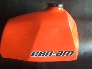 1979-81 CAN AM Qualifier Plastic OEM PLASTIC GAS TANK  AHRMA VMX EXCELLENT! - Picture 1 of 5