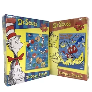 2 x Dr. Seuss 300 pcs Jigsaw Puzzle 60.5cmx45.5cm NEW SEALED | TRACKED POST - Picture 1 of 5