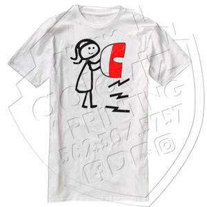 Magnetized: You're Mine Valentine's Day T-shirt Inject Transfer - Picture 1 of 2