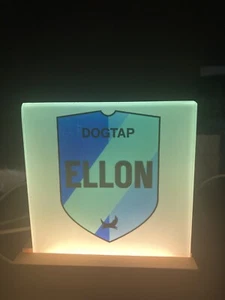 Ellon Brewdog Light Plaque LED light With Cable - Picture 1 of 5