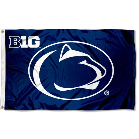 Penn State University PSU Big 10 Flag 3x5 Banner Cover