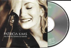 CD CARTONNE CARDSLEEVE  2T PATRICIA KAAS MA LIBERTE.... (OBISPO) TBE - Picture 1 of 1
