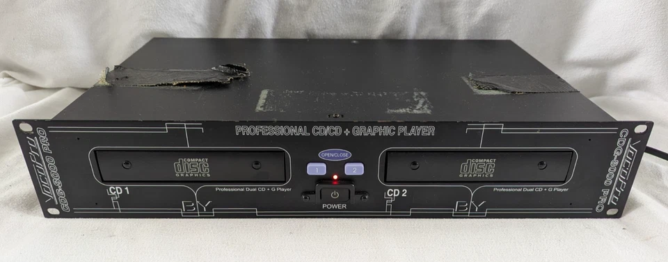 VocoPro CDG-8000 PRO Professional CD/CD + Graphic Player (UNTESTED, SOLD AS IS) - Image 1 of 4