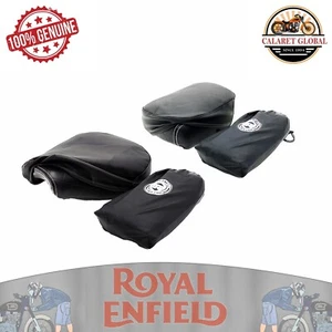 Royal Enfield black seat cover for classic 350 uce classic 500 uce (1990672) - Picture 1 of 5