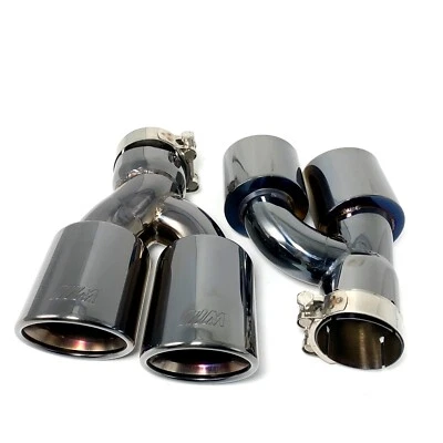 For BMW 525i 528i 530i G30 G31 1 Pair Exhaust Tip Stainless Steel M Tailpipe - Image 1 of 4