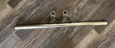 Barra de pesas Total Gym 24" con clips Foto 1 de 2