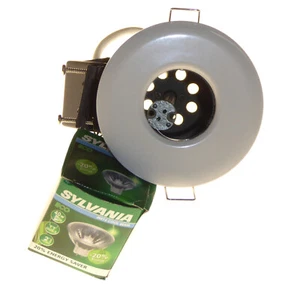 Newlec NL10685A Fire Rated MR16 12V Low Voltage Showerlight IP65 from the front - Picture 1 of 5