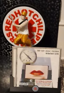 Red Hot Chili Peppers Rock Metal Pop band Figurine Statuette 225mm with Audio CD - Picture 1 of 9