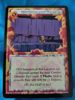 Rare carte card dragon ball Z ibuprofen quickly ! mayhem super Sayan Trunks 1997 - Photo 1/4