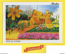 CPM MENTON 67 ème. Fête Citron, Fables de la Fontaine,les contes de Perrault