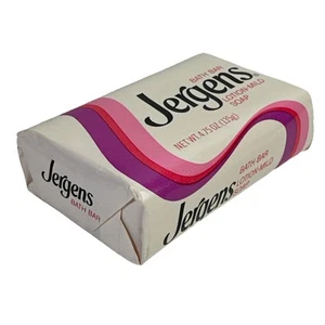 Jergens Mild Bar Lotion Soap 4.75 oz Bath Face Hand Body Single Bar - Picture 1 of 3