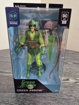 McFarlane DC 直接绿箭 7 英寸人偶经典版带弓箭 — 第 1/4 张图片