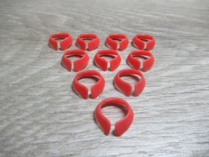 Playmobil Accesorios | 10x Cuerdas Rojas | Collar para Figuras - Imagen 1 de 1