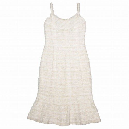 Chanel 05P P25575V15560 mini abito tweed pezzo unico taglia 34 r4_0713