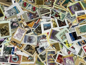 Japan 50 pc Used Large Medium Size Postal Stamps OnPaper Kiloware Plus Free Gift - Picture 1 of 1
