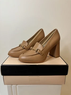 BCB Generations feminino tamanho 8! NOVO com caixa/castanho com ferragens douradas/saltos de bloco - Imagem 1 de 4