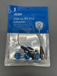 ATEN USB to RS-232 Adapter - Picture 1 of 2