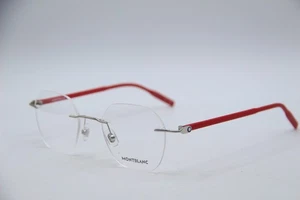 NEW MONTBLANC MB 02230 003 RED AUTHENTIC EYEGLASSES 50-21 - Picture 1 of 4