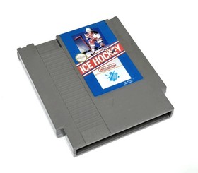ICE HOCKEY (Nintendo Entertainment System, 1998) Game Cart, Cleaned & Tested 