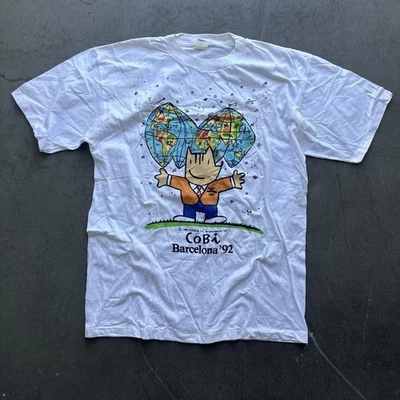 Camiseta vintage Cobi 1992 Juegos Olímpicos Barcelona Foto 1 de 4
