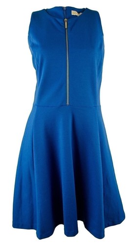 Michael Kors Women's Sleeveless Zip Front Dress AB 10