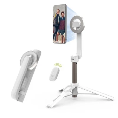 Soporte magnético para trípode selfie stick con control remoto inalámbrico, compatible con MagS... Foto 1 de 4