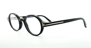 Gafas TOM FORD TF6107-P Colección Privada 063 Black Horn 46 nuevas - Imagen 1 de 5