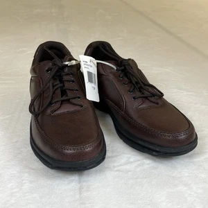 Rockport WT Classic Mens Brown Leather Shoes - 11M A10889 Benefits Charity - Picture 1 of 13