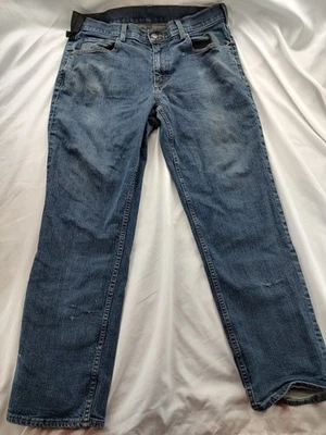 Pantalones de mezclilla azul calce estándar Duluth Trading 40 para hombre 36x30 Foto 1 de 4